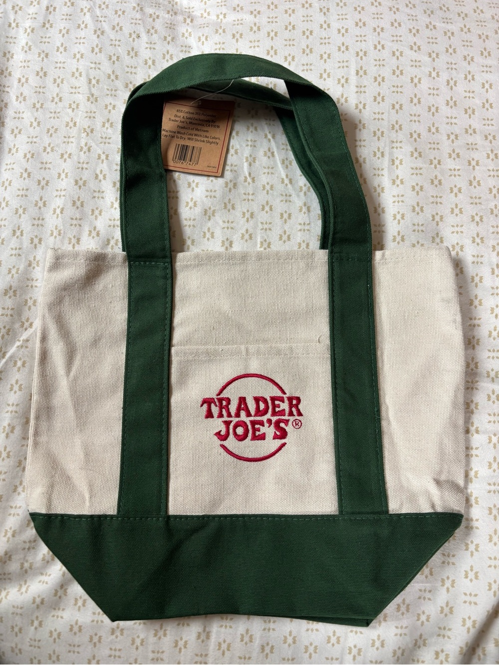 Christmas Limited Edition Trader Joe’s small Tote